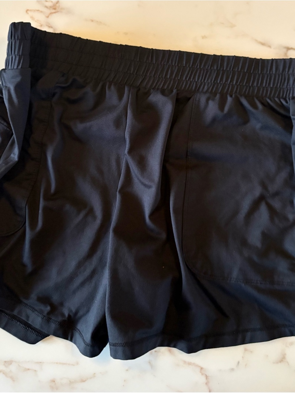 All in Motion Women’s Athletic Shorts Bundle of 2 Size L Black & Heathered Orang - Picture 10 of 13